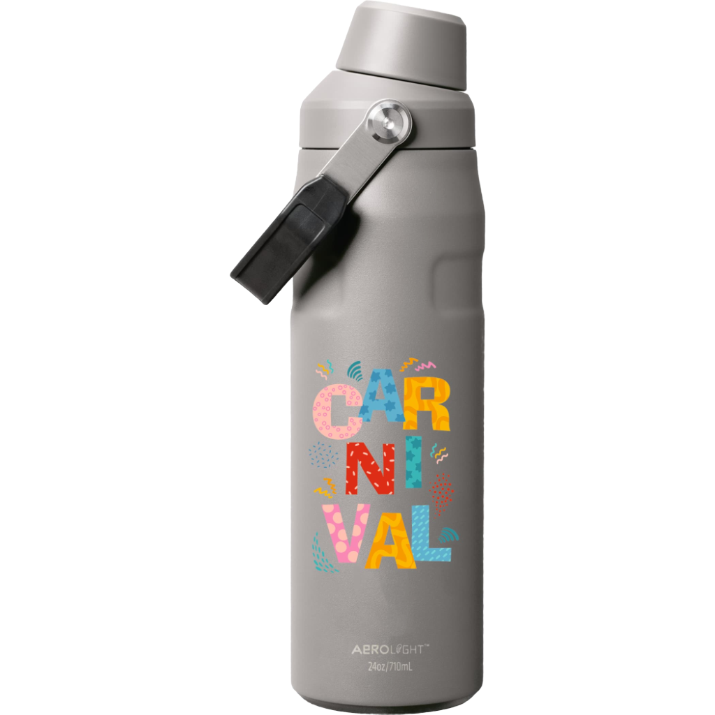 Stanley IceFlow(TM) Bottle with Fast Flow Lid 24 oz — ASH (front)