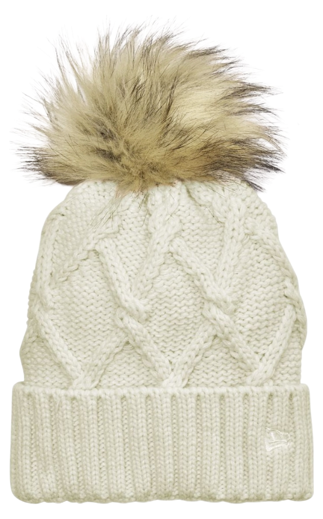 New Era® Faux Fur Pom Beanie