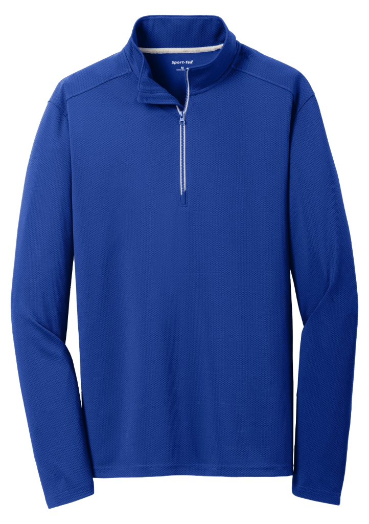 Sport-Tek® Sport-Wick® Textured 1/4-Zip Pullover
