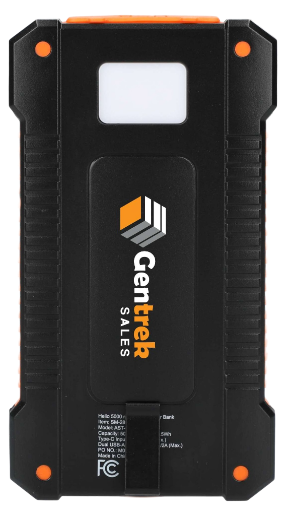 Helio 5000 mAh Solar Power Bank