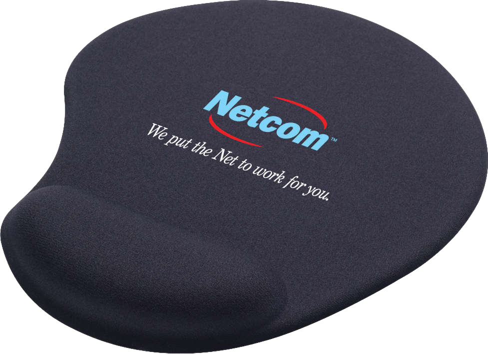 Solid Jersey Gel Mouse Pad / Wrist Rest
