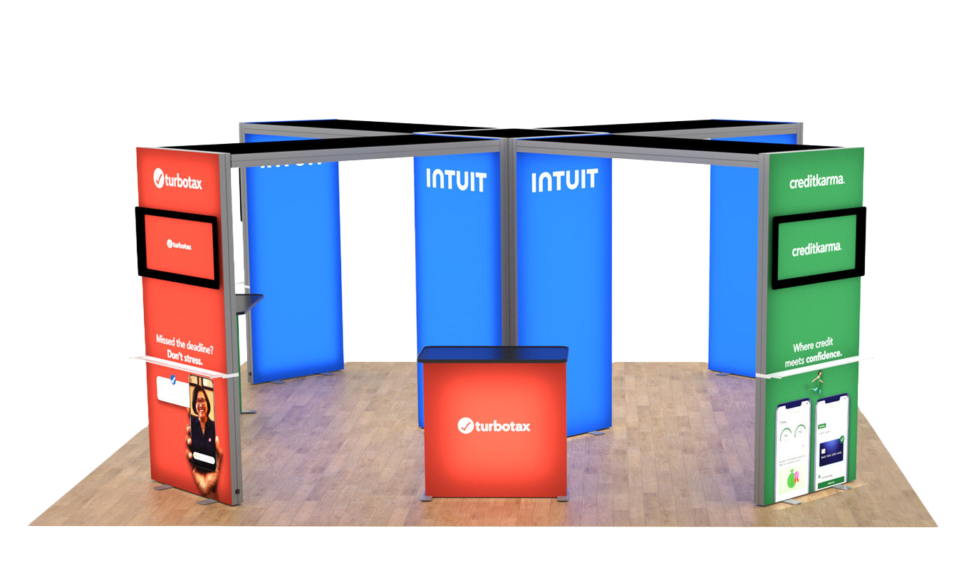 Lumen 20ft Quartet Lightbox Booth