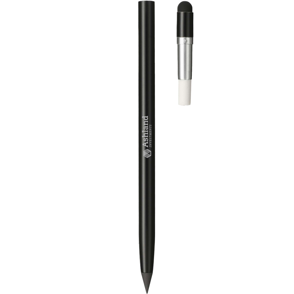 Axel Inkless Stylus Pen — Black (BK) (front)