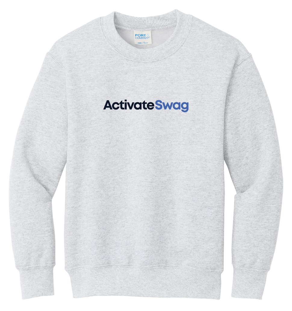 Port & Company Youth Core Fleece Crewneck Sweatshirt