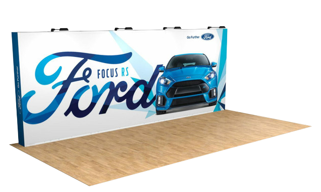 Beacon 20ft Straight Pop-Up Display