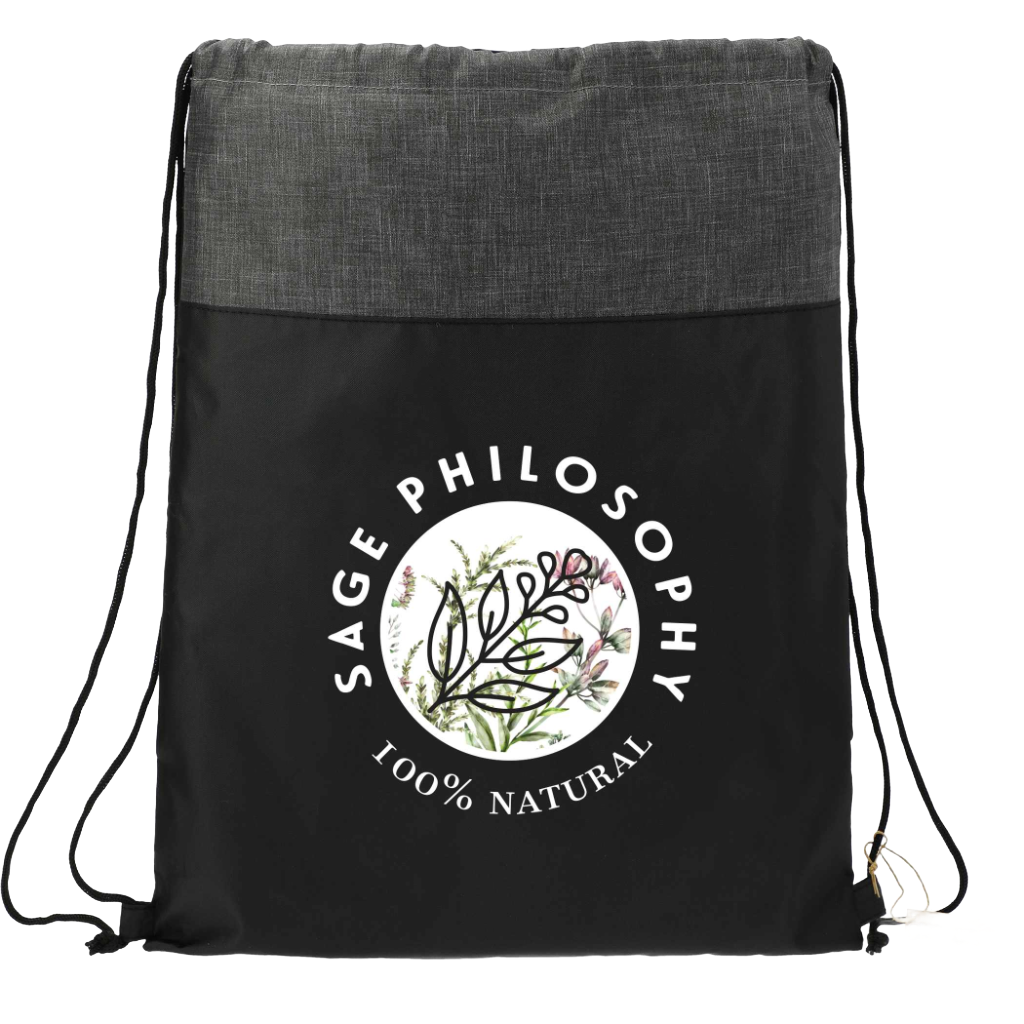Ash Recycled Drawstring Bag