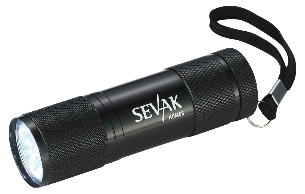 Gripper 9 LED Flashlight