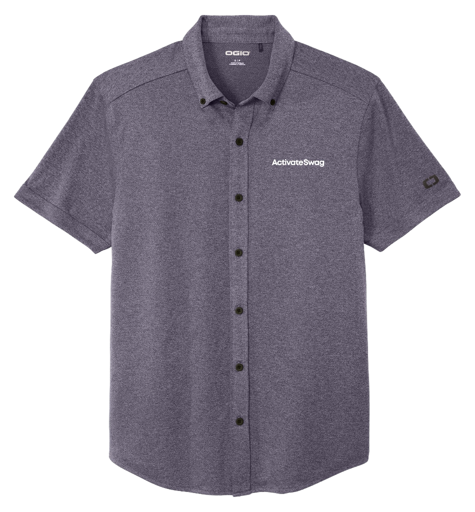 OGIO Gravitate Full-Button Polo