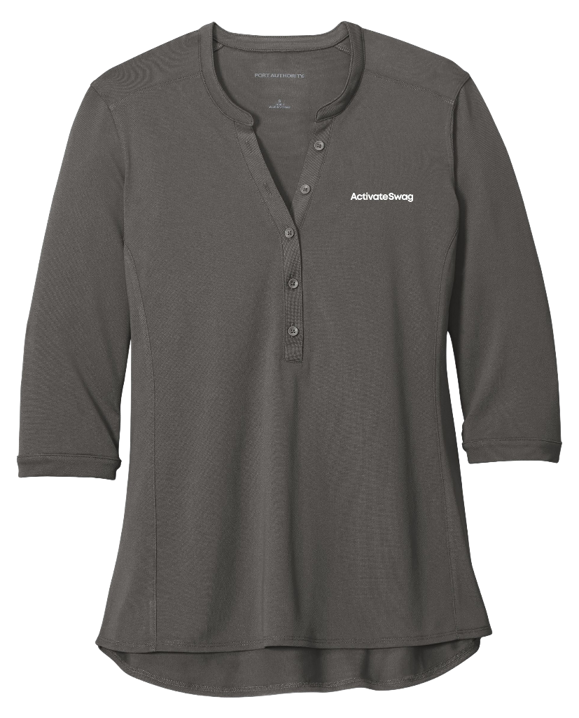 Port Authority Women's UV Choice Pique Henley