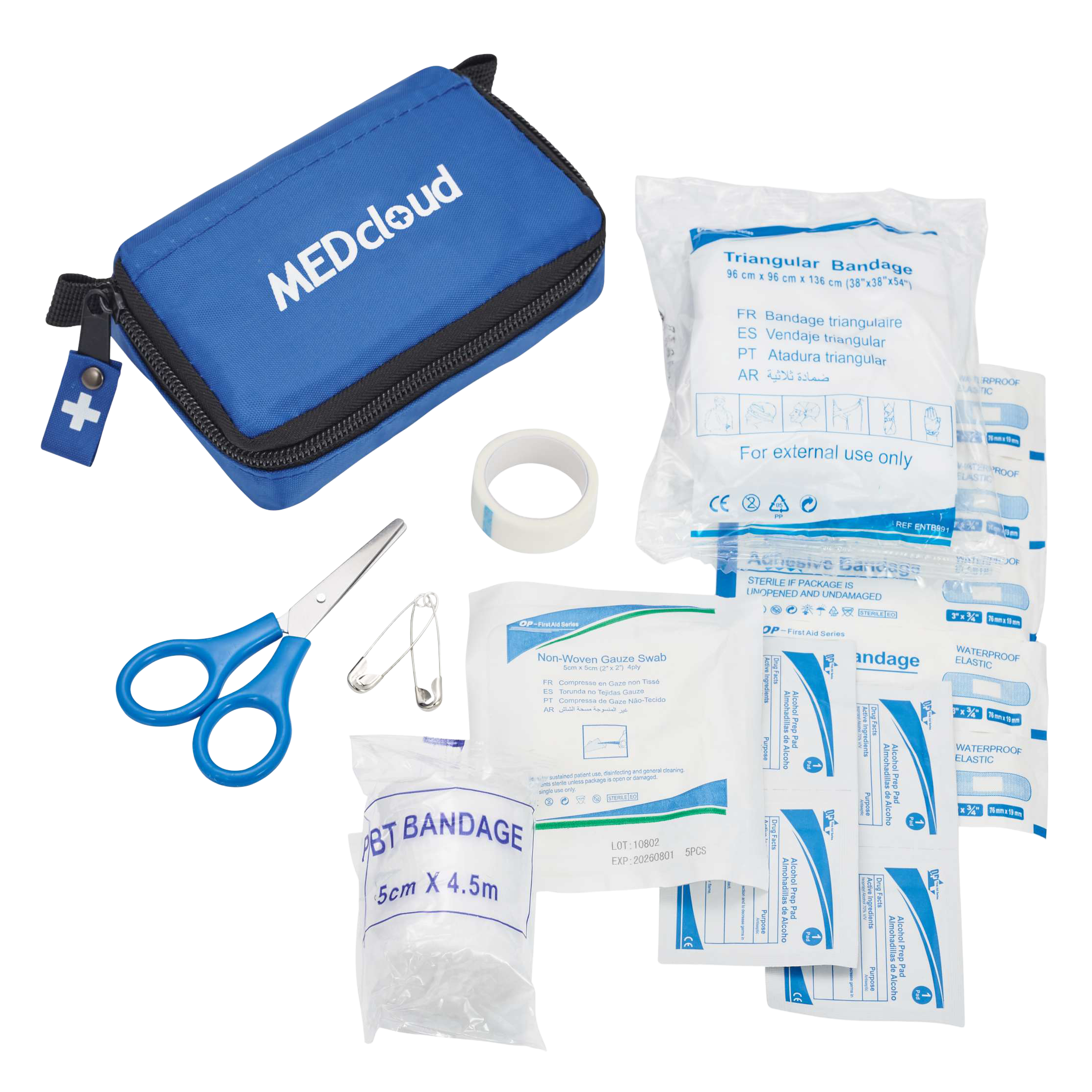 Bolt 20-Piece First Aid Kit