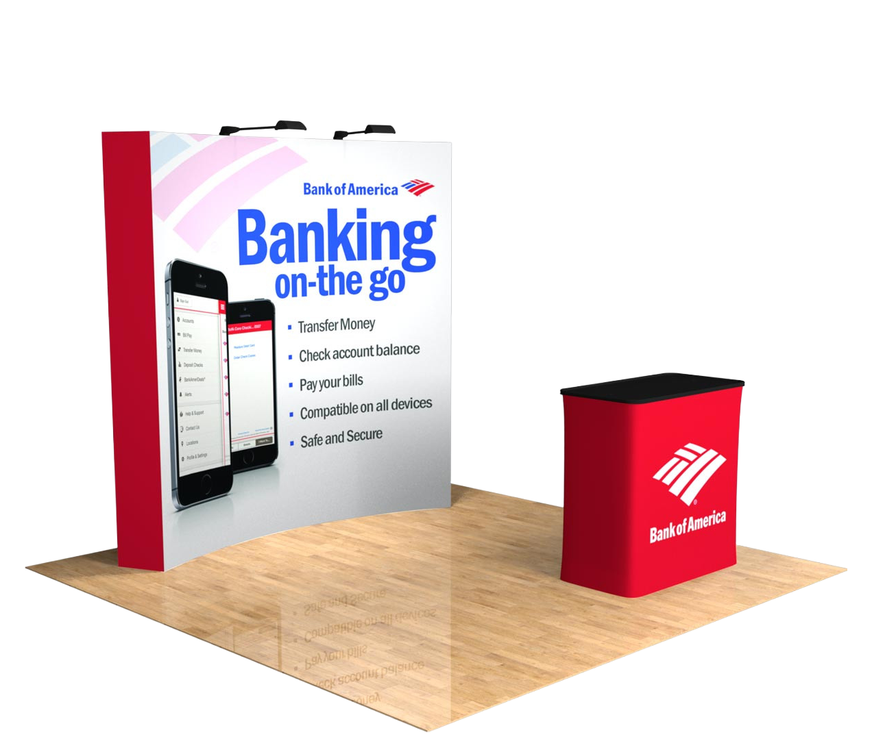 Beacon 8ft Curved Pop-Up Display
