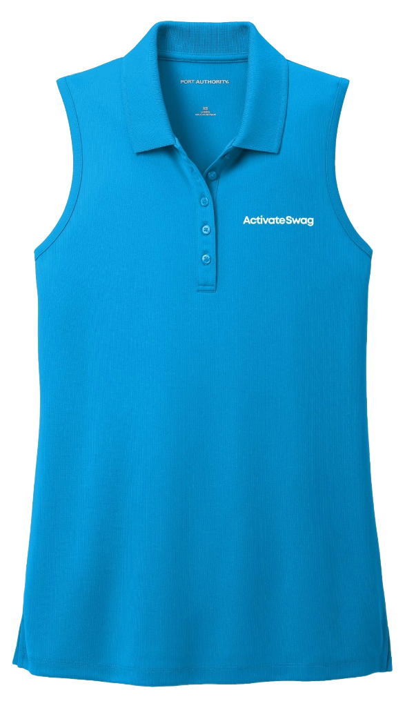 Port Authority Women's Dry Zone UV Micro-Mesh Sleeveless Polo