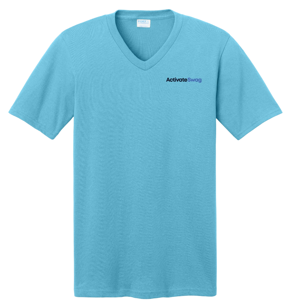 Port & Co Core Cotton V-Neck Tee