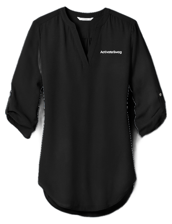 Port Authority® Women's 3/4-Sleeve Tunic Blouse
