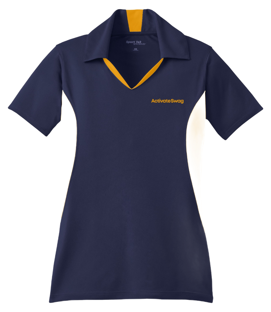 Sport-Tek Women's Side Blocked Micropique Sport-Wick Polo