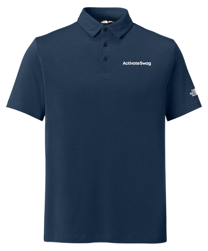 The North Face Canyon Crest Polo — Summit Navy (front)
