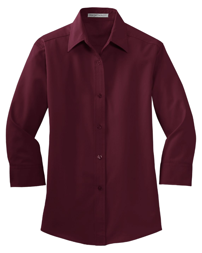 Port Authority® Women's 3/4-Sleeve Easy Care Shirt