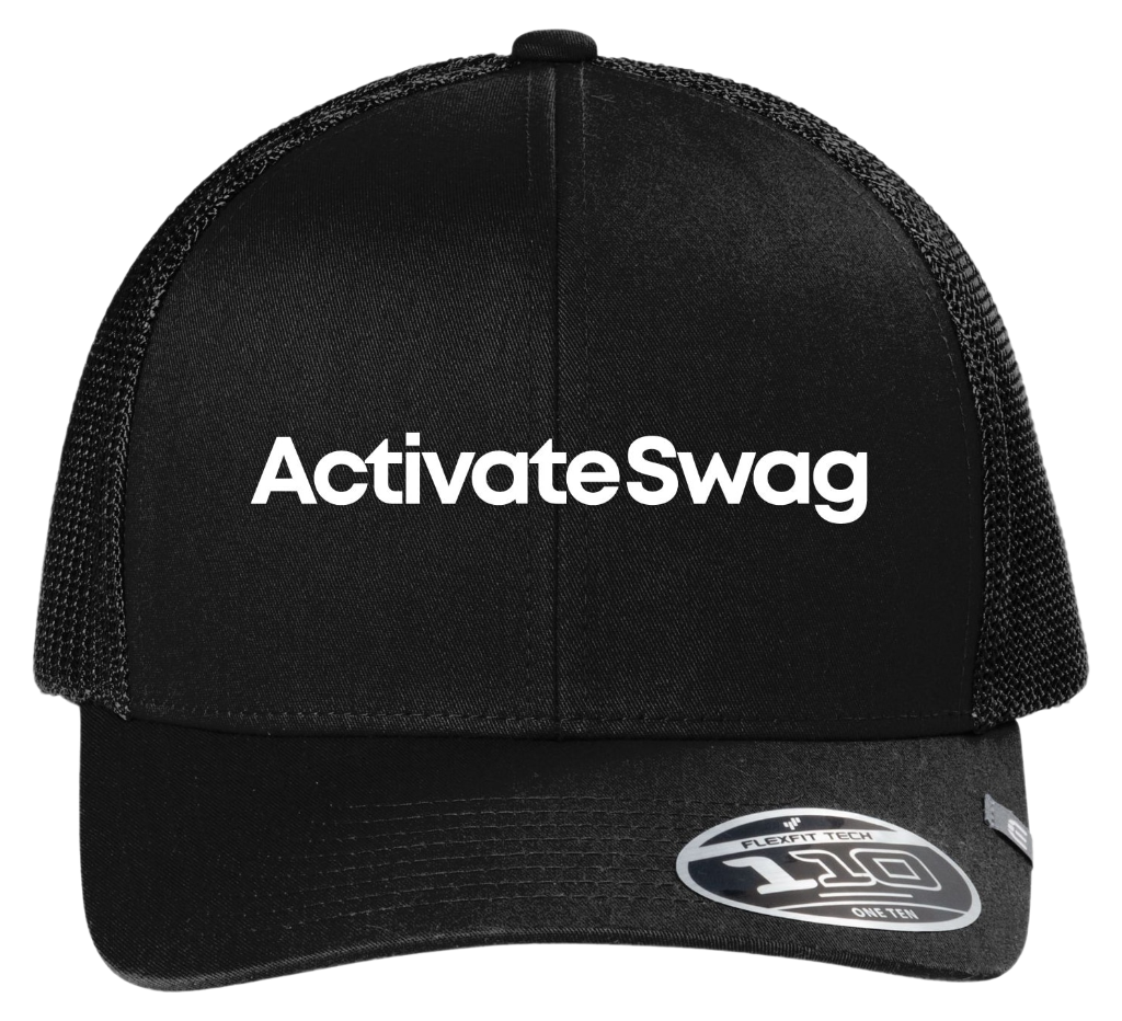 TravisMathew Cruz Trucker Cap — Black (front)