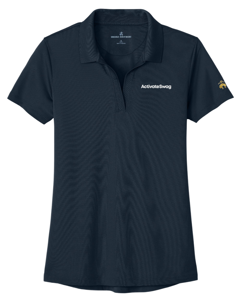 Brooks Brothers Women's Mesh Pique Performance Polo