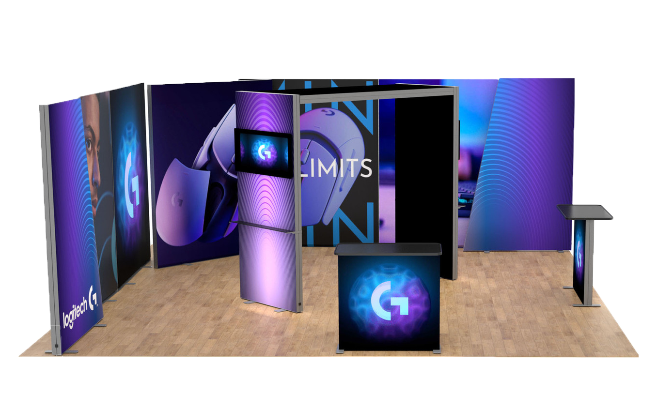 Lumen 20ft Pavilion Lightbox Booth
