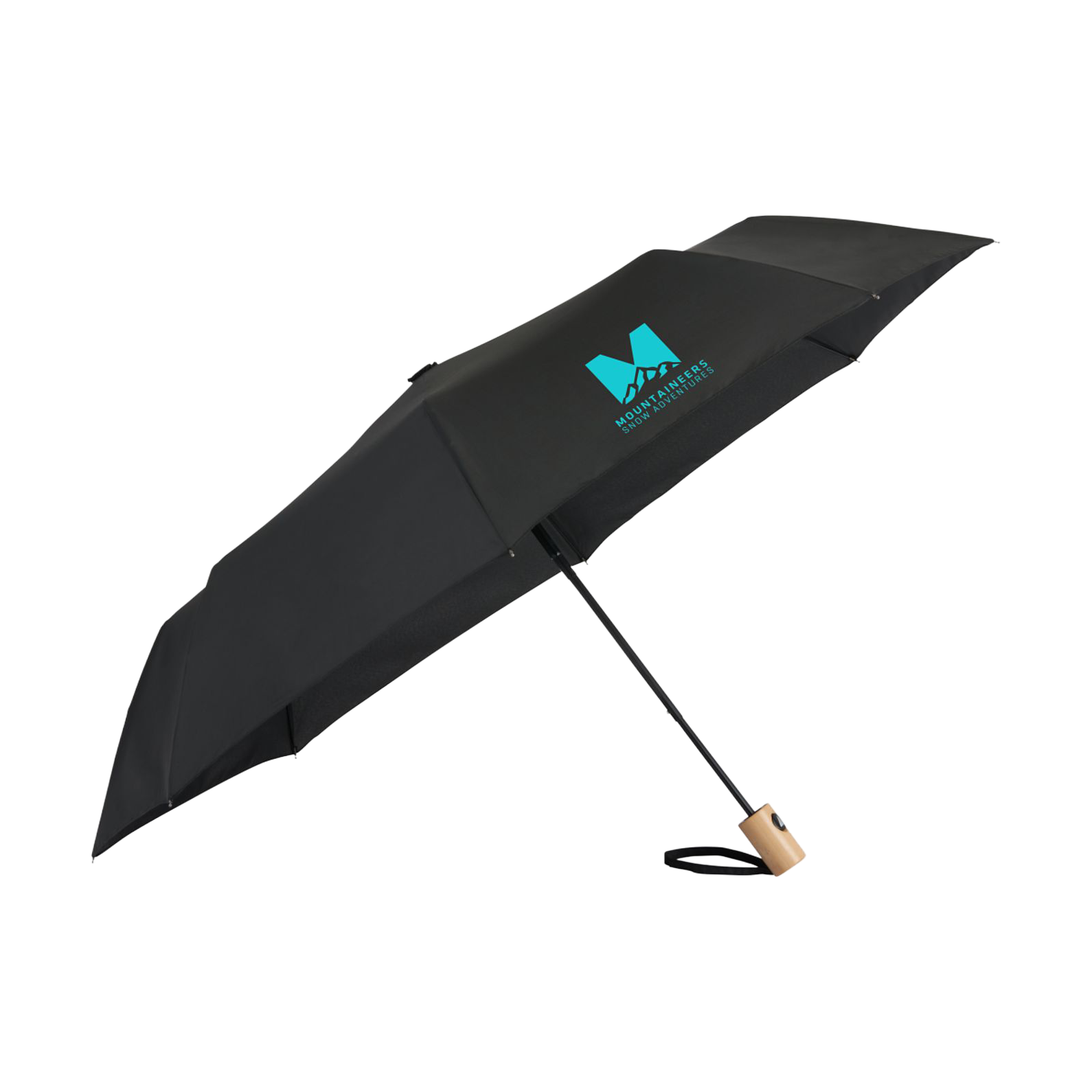 42" Recycled Folding Auto Open Umbrella