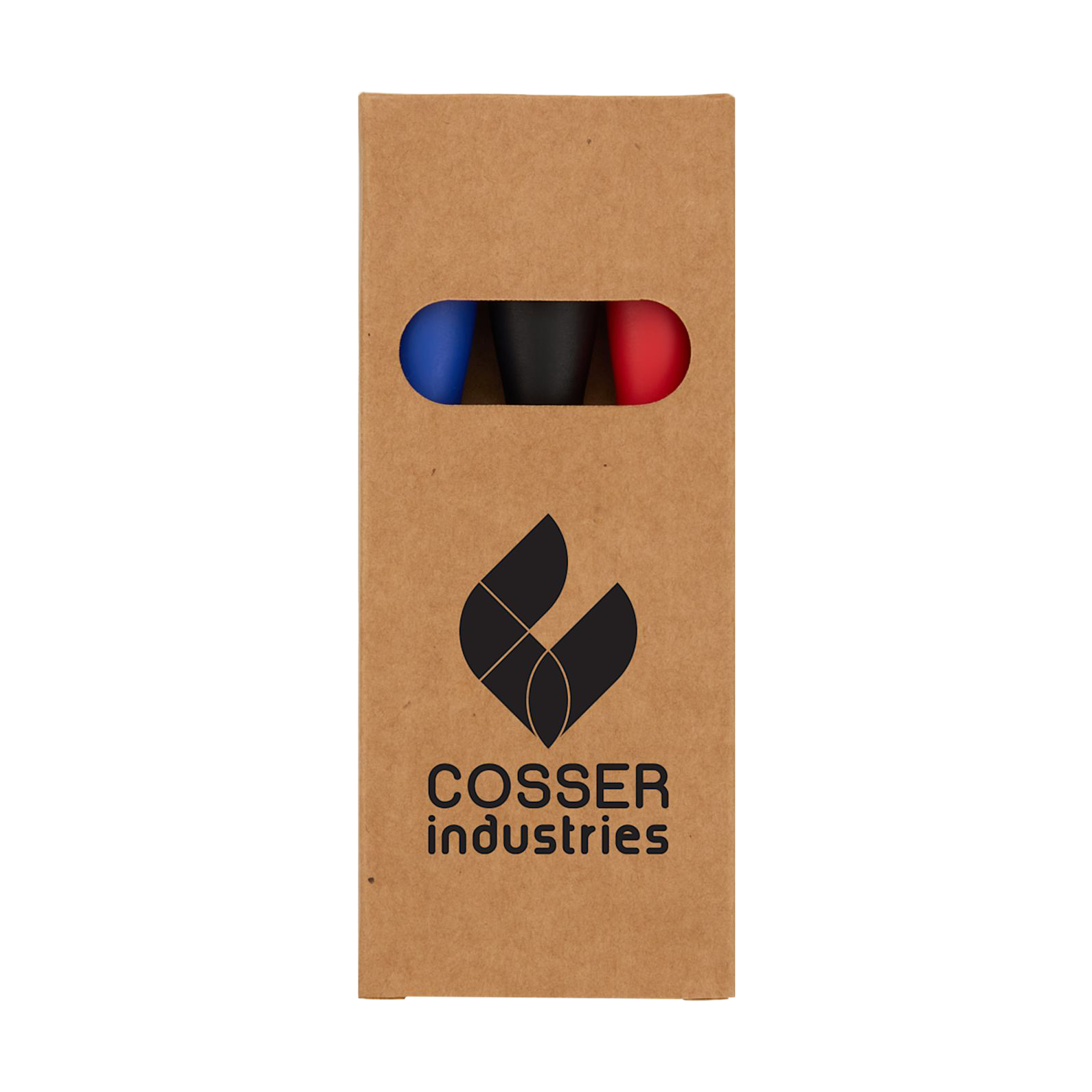3-Piece Recycled Dry Erase Marker Set