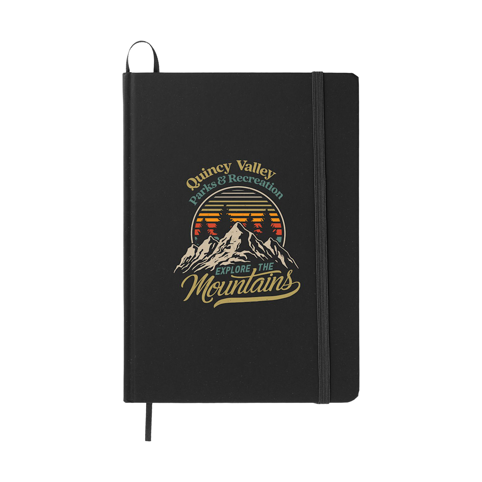 5" x 7" FSC(R) Mix Snap Elastic Closure Notebook