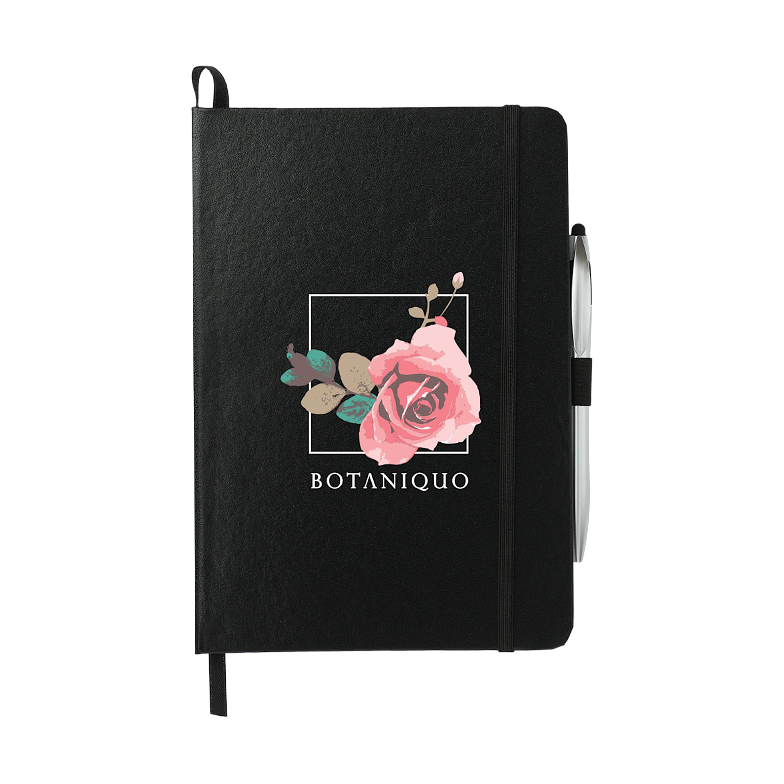 6" x 8.5" FSC(R) Mix Crown Journal with Pen-Stylus
