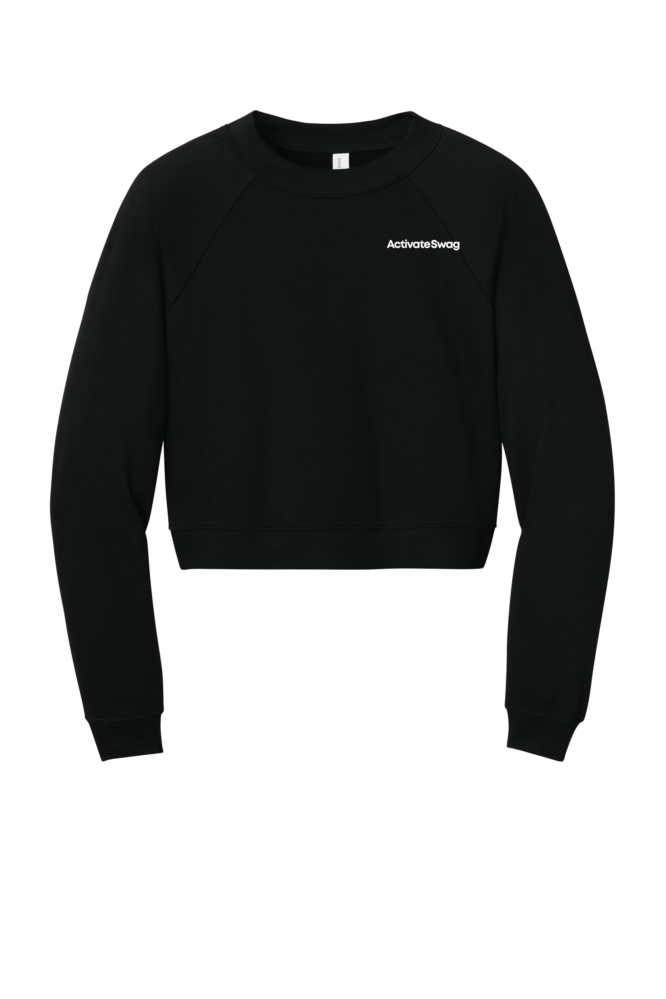 BELLA+CANVAS Women's Raglan Pullover Sponge Fleece