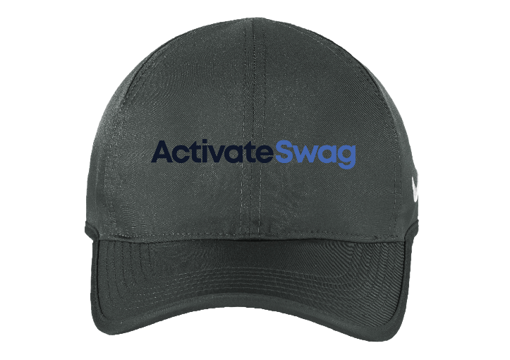 Nike Dri-FIT Featherlight Performance Cap — Anthracite (front)
