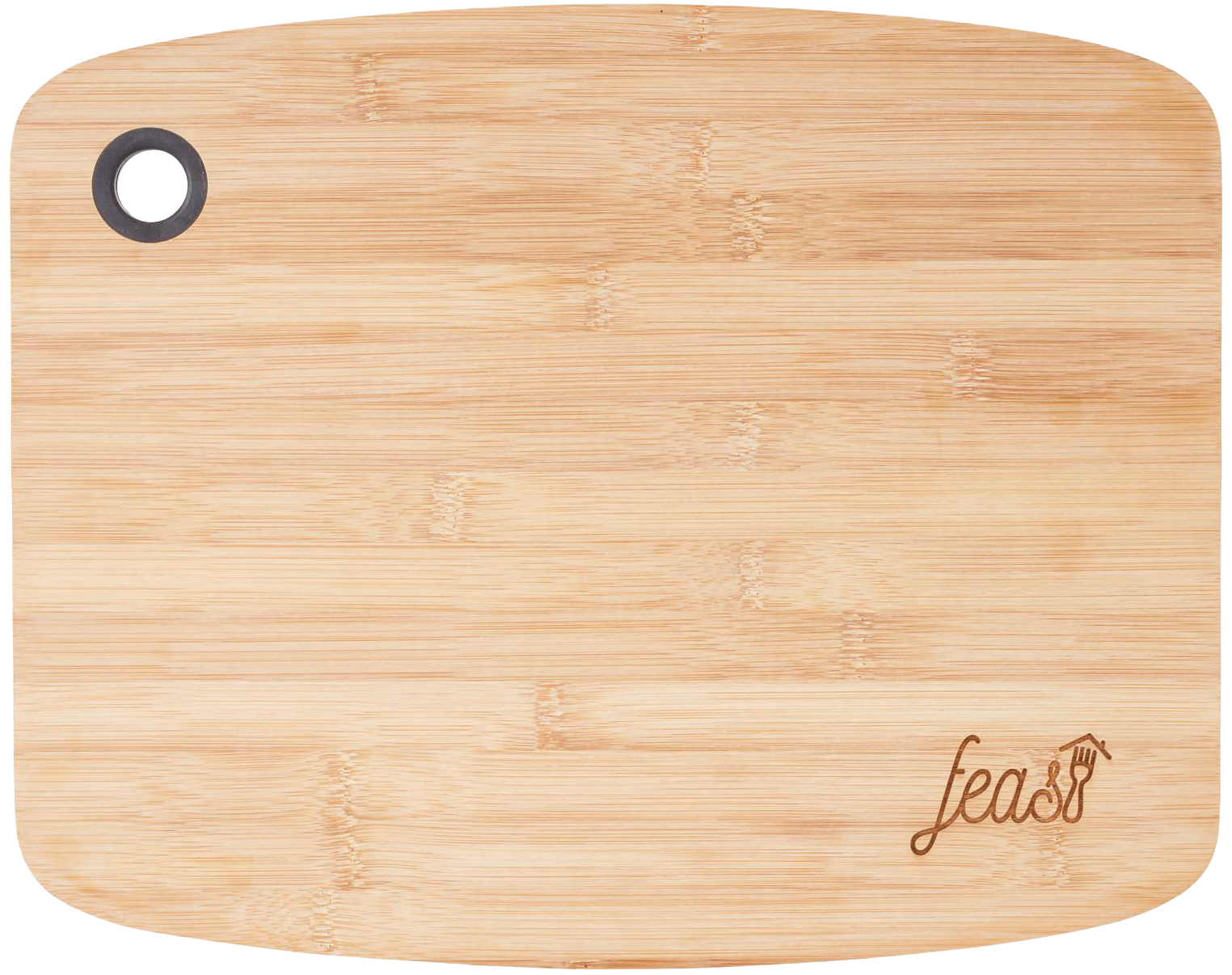 Bamboo Large Cutting Board with Silicone Grip