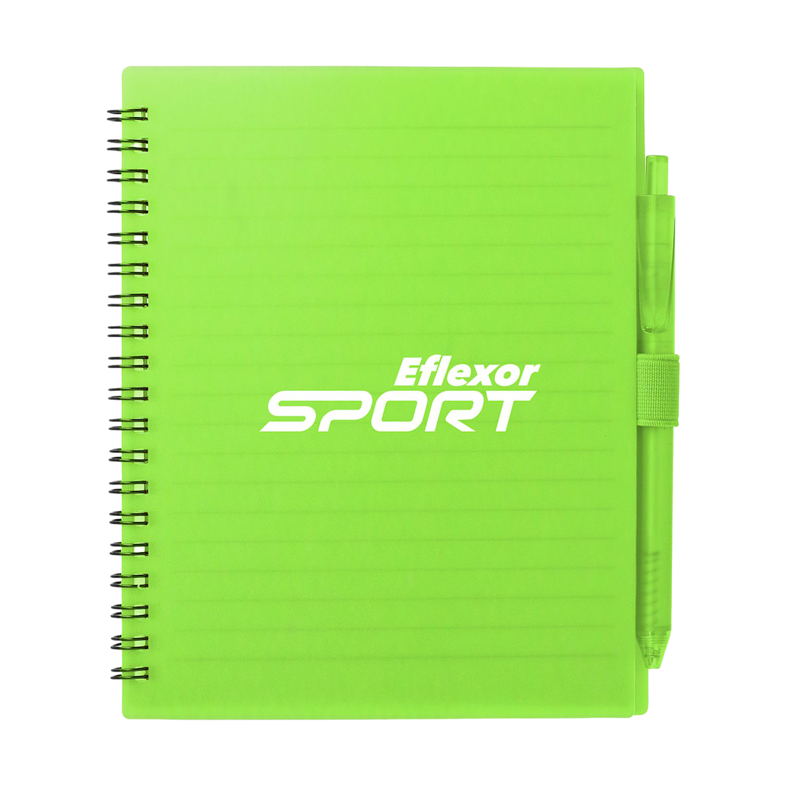 5.5" x 7" FSC(R) Recycled Spiral Notebook w/ RPET Pen